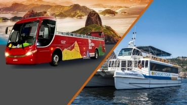 Rota 1 + Tour de Catamarã na baia de Guanabara - City Tour Terra e Mar